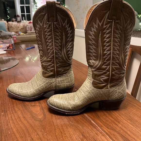Green Nocona Boots - Picture 2 of 4